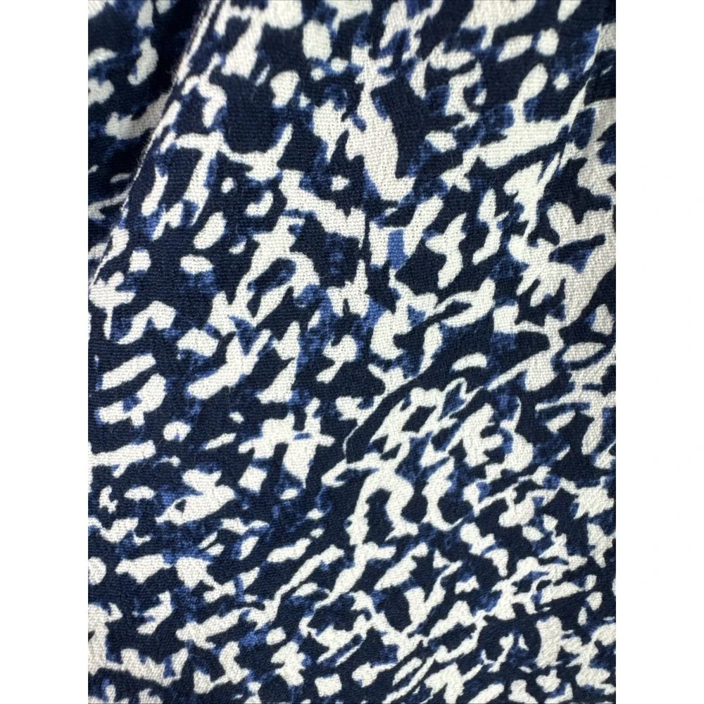 Madewell Women's‎ S Pull On Relaxed Shorts Blue White NWT Inseam 3.75